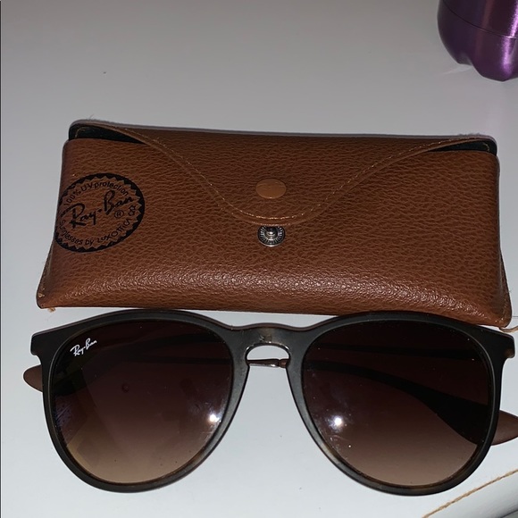 Ray-Ban Tortoise Shell Polarized Sunglasses main image 8